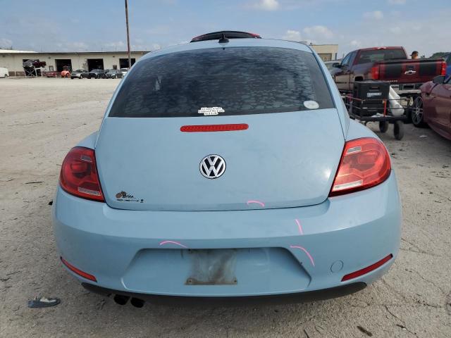 3VWJP7AT3DM611237 - 2013 VOLKSWAGEN BEETLE BLUE photo 6