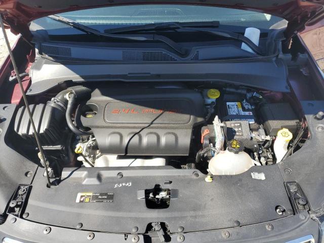 3C4NJDBB4NT231664 - 2022 JEEP COMPASS LATITUDE RED photo 12