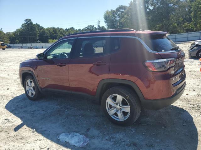 3C4NJDBB4NT231664 - 2022 JEEP COMPASS LATITUDE RED photo 2