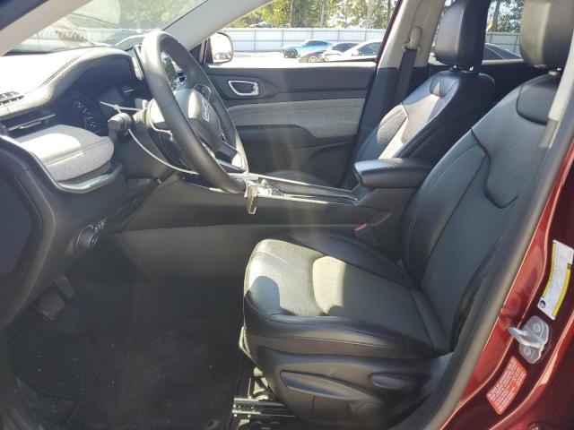 3C4NJDBB4NT231664 - 2022 JEEP COMPASS LATITUDE RED photo 7