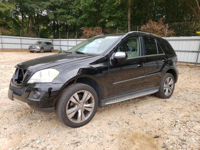 4JGBB8GBXAA562181 - 2010 MERCEDES-BENZ ML 350 4MATIC BLACK photo 1