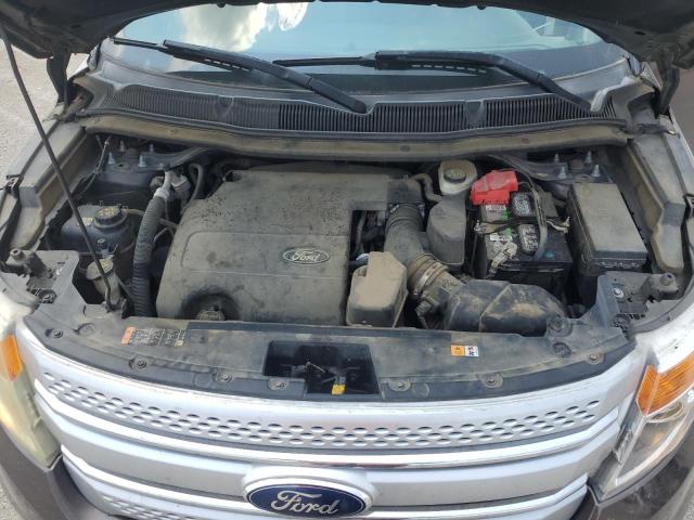 1FM5K7D88FGC09796 - 2015 FORD EXPLORER XLT GRAY photo 12