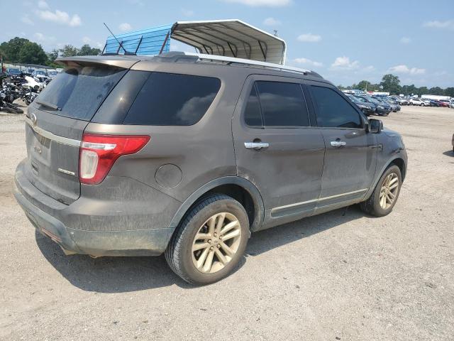 1FM5K7D88FGC09796 - 2015 FORD EXPLORER XLT GRAY photo 3
