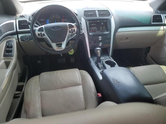 1FM5K7D88FGC09796 - 2015 FORD EXPLORER XLT GRAY photo 8