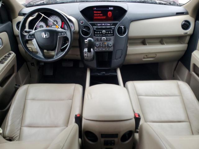 5FNYF3H5XCB029501 - 2012 HONDA PILOT EXL BURGUNDY photo 8