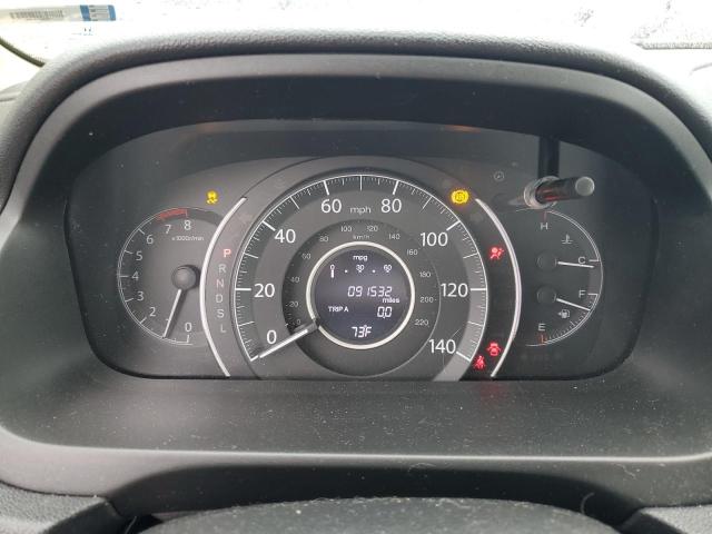 5J6RM4H34FL102503 - 2015 HONDA CR-V LX TURQUOISE photo 9