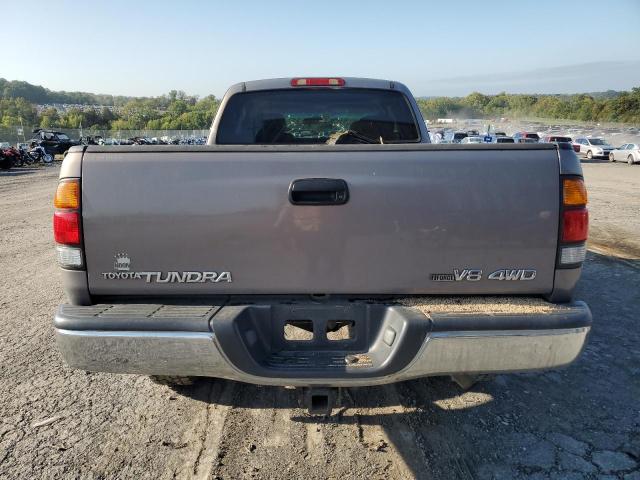 5TBBT481X2S276246 - 2002 TOYOTA TUNDRA ACCESS CAB LIMITED GRAY photo 6