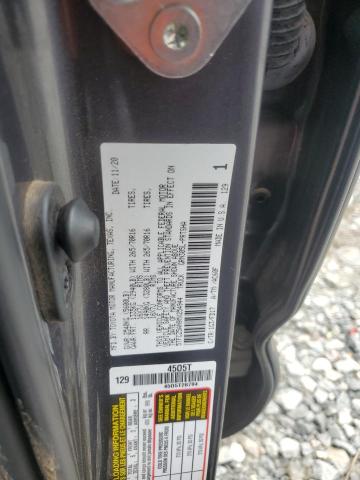 5TFCZ5AN9MX254944 - 2021 TOYOTA TACOMA DOUBLE CAB 石墨色 照片 12