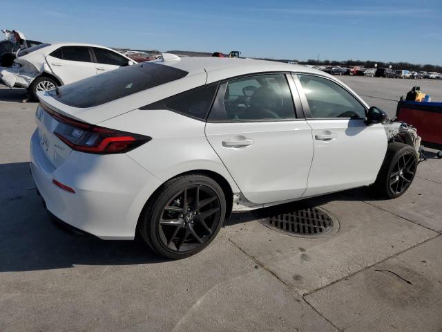 19XFL2H85NE003515 - 2022 HONDA CIVIC SPORT WHITE photo 3