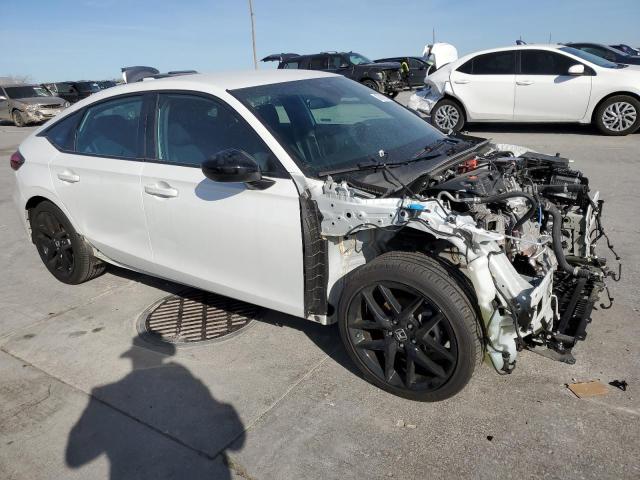 19XFL2H85NE003515 - 2022 HONDA CIVIC SPORT WHITE photo 4