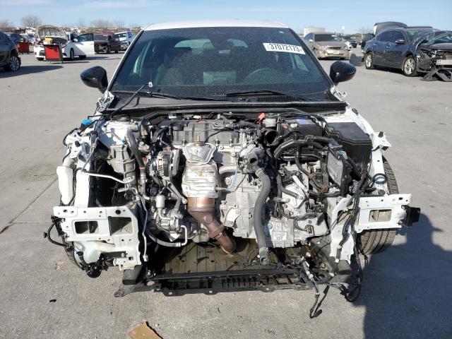 19XFL2H85NE003515 - 2022 HONDA CIVIC SPORT WHITE photo 5