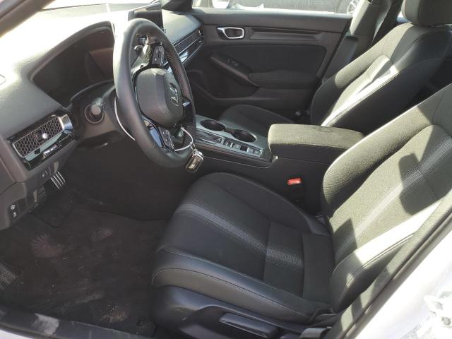 19XFL2H85NE003515 - 2022 HONDA CIVIC SPORT WHITE photo 7