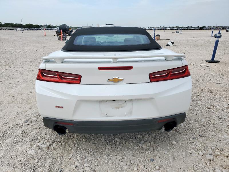 1G1FD3DSXH0129735 - 2017 CHEVROLET CAMARO LT WHITE photo 6