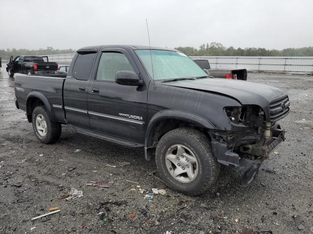 5TBBT48162S239274 - 2002 TOYOTA TUNDRA ACCESS CAB LIMITED BLACK photo 4