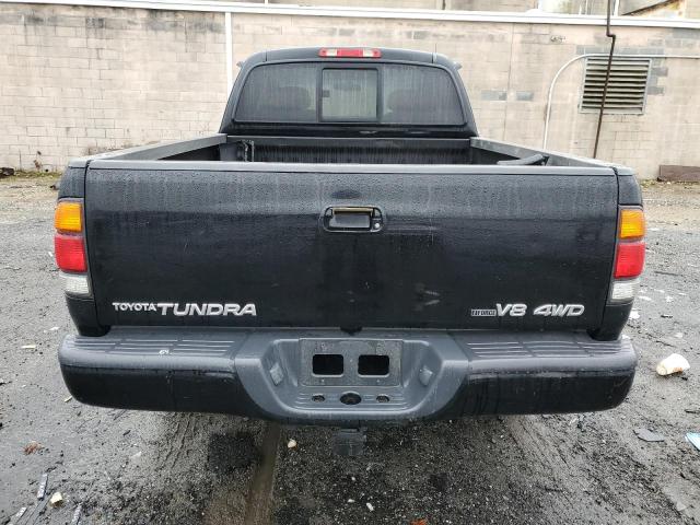 5TBBT48162S239274 - 2002 TOYOTA TUNDRA ACCESS CAB LIMITED BLACK photo 6