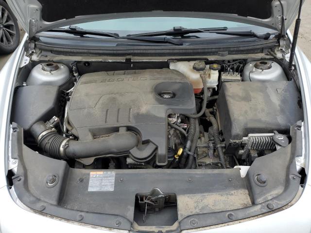 1G1ZC5EU6CF397389 - 2012 CHEVROLET MALIBU 1LT SILVER photo 11