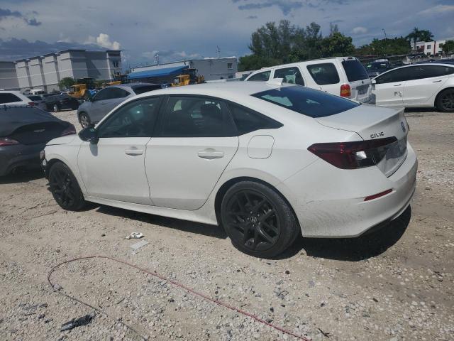 2HGFE4F89SH307974 - 2025 HONDA CIVIC SPORT WHITE photo 2