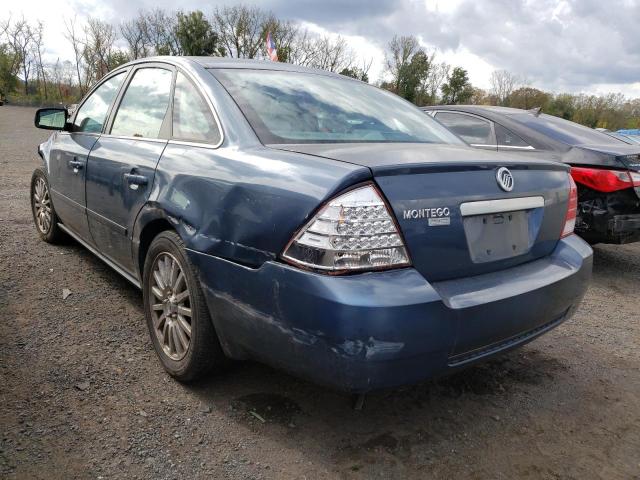 1MEFM42185G607336 - 2005 MERCURY MONTEGO PREMIER BLUE photo 2