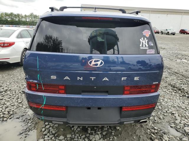 5NMP2DGL9SH102237 - 2025 HYUNDAI SANTA FE SEL BLUE photo 6