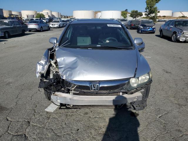 19XFA1F85AE028251 - 2010 HONDA CIVIC EX SILVER photo 5