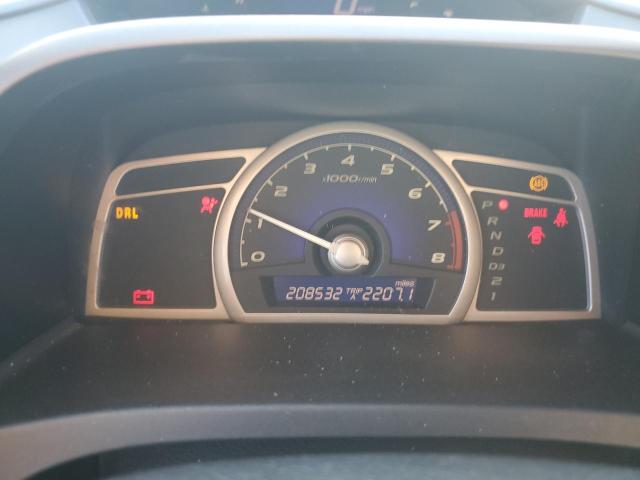 19XFA1F85AE028251 - 2010 HONDA CIVIC EX SILVER photo 9