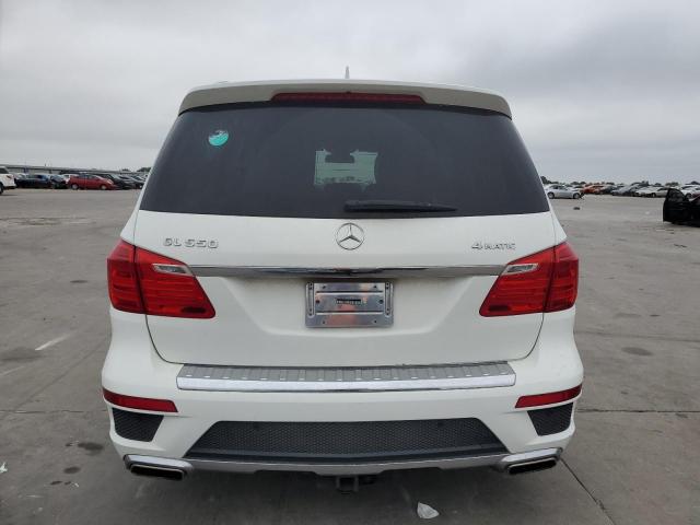 4JGDF7DE5EA409574 - 2014 MERCEDES-BENZ GL 550 4MATIC WHITE photo 6