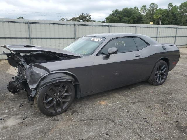 2C3CDZAG8NH128690 - 2022 DODGE CHALLENGER SXT GRAY photo 1