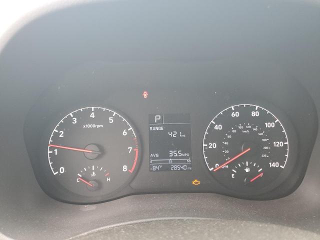 3KPC24A65LE092963 - 2020 HYUNDAI ACCENT SE SILVER photo 9