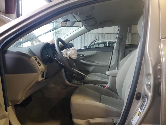 2T1BU4EE8AC315662 - 2010 TOYOTA COROLLA BASE Коричневый фото 7