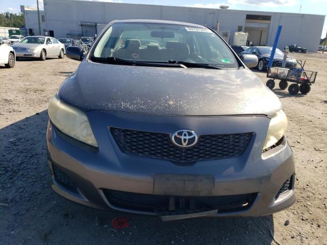 JTDBL40E59J054694 - 2009 TOYOTA COROLLA BASE GRAY photo 5