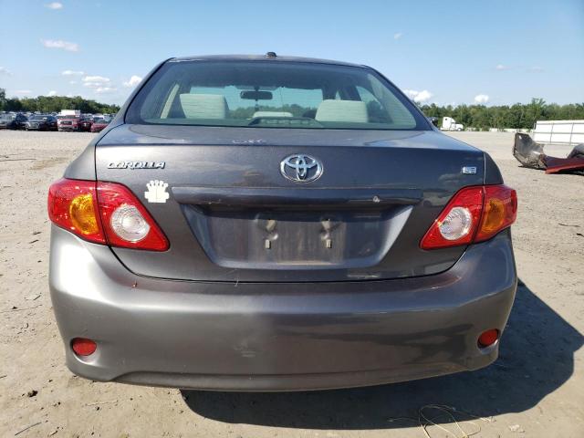 JTDBL40E59J054694 - 2009 TOYOTA COROLLA BASE GRAY photo 6