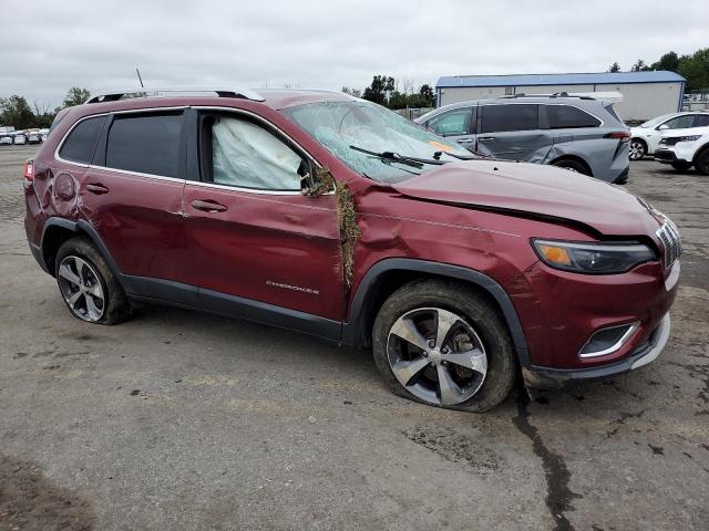 1C4PJMDN8KD158963 - 2019 JEEP CHEROKEE LIMITED RED photo 4
