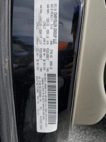 2C4RC1BG1ER393969 - 2014 CHRYSLER TOWN & COU TOURING BLACK photo 13