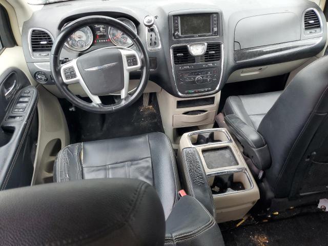 2C4RC1BG1ER393969 - 2014 CHRYSLER TOWN & COU TOURING BLACK photo 8