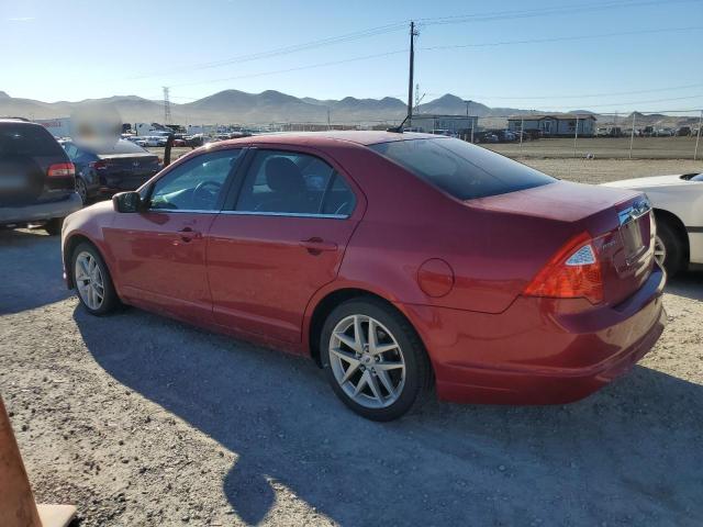 3FAHP0JA8AR309020 - 2010 FORD FUSION SEL RED photo 2