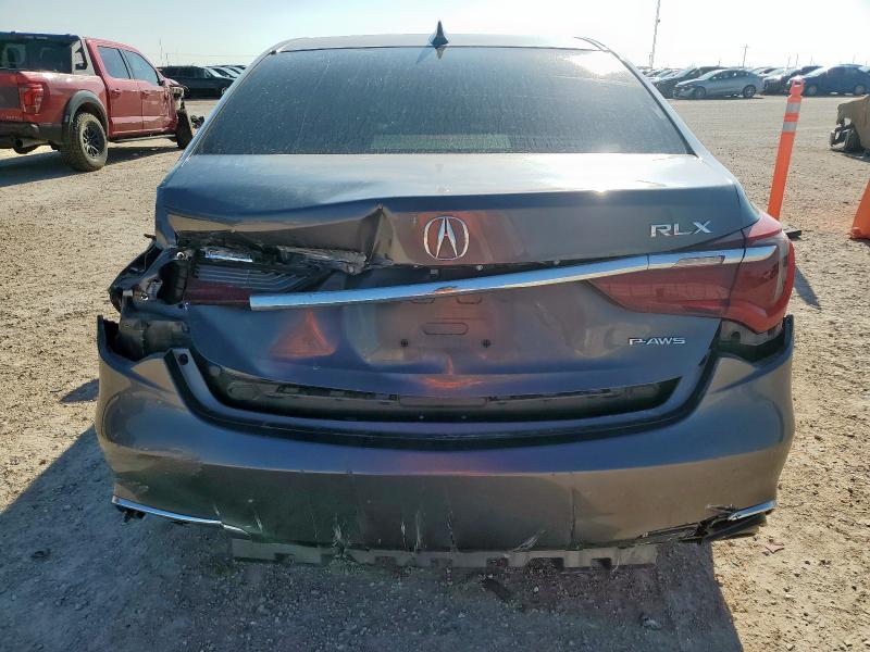 JH4KC1F59LC000153 - 2020 ACURA RLX TECHNOLOGY Szary zdjęcie 6