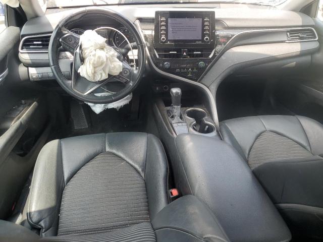 4T1G11AK2NU626484 - 2022 TOYOTA CAMRY SE BLUE photo 8