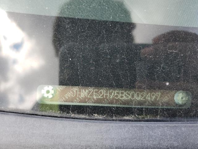 JHMZE2H75BS002497 - 2011 HONDA INSIGHT EX Gümüş foto 12