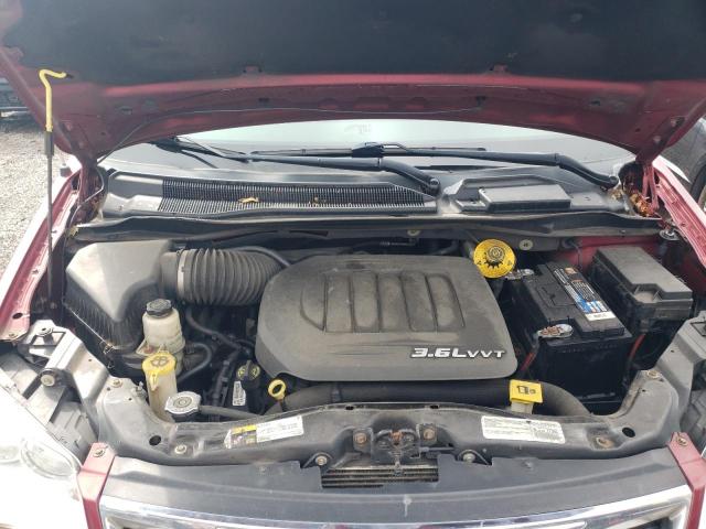 2C4RC1CG5FR657355 - 2015 CHRYSLER TOWN & COU TOURING L RED photo 12