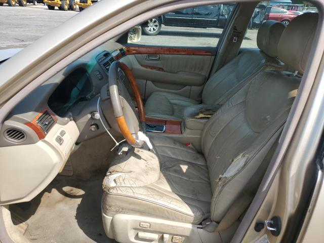 JTHBN30F210022047 - 2001 LEXUS LS 430 GOLD photo 7