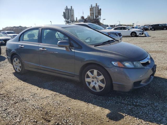 19XFA16539E043249 - 2009 HONDA CIVIC LX GRAY photo 4