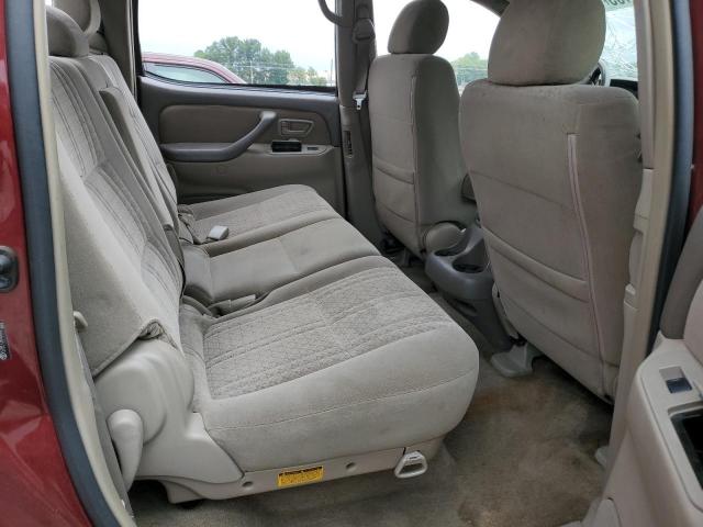 5TBET34106S544966 - 2006 TOYOTA TUNDRA DOUBLE CAB SR5 MAROON photo 10