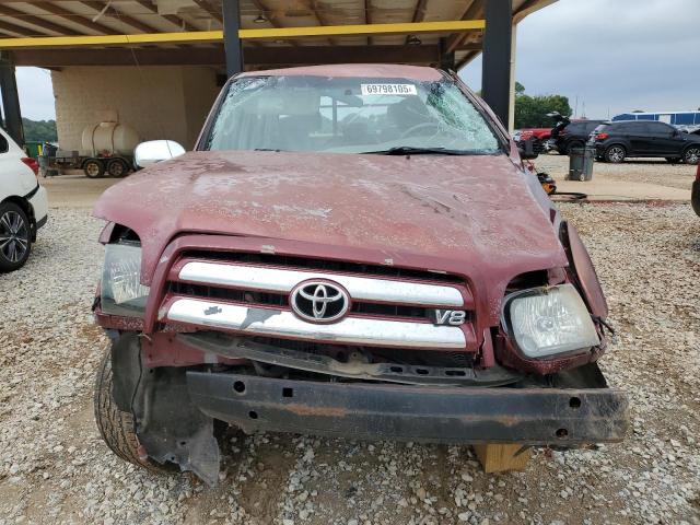5TBET34106S544966 - 2006 TOYOTA TUNDRA DOUBLE CAB SR5 MAROON photo 5