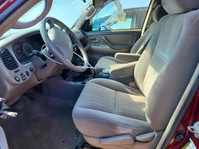 5TBET34106S544966 - 2006 TOYOTA TUNDRA DOUBLE CAB SR5 MAROON photo 7