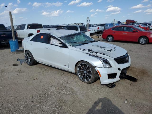 1G6AN5SY5G0100016 - 2016 CADILLAC ATS-V WHITE photo 4