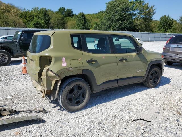 ZACCJAAT6FPC10114 - 2015 JEEP RENEGADE SPORT GREEN photo 3