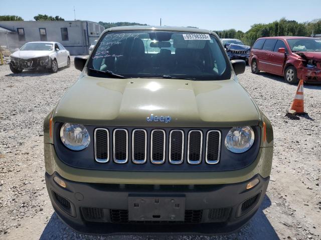 ZACCJAAT6FPC10114 - 2015 JEEP RENEGADE SPORT GREEN photo 5