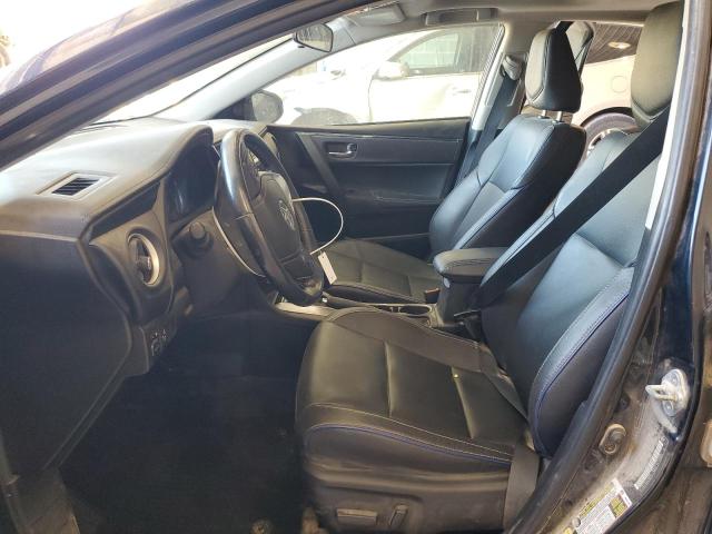 2T1BURHE0JC016711 - 2018 TOYOTA COROLLA L BLUE photo 7