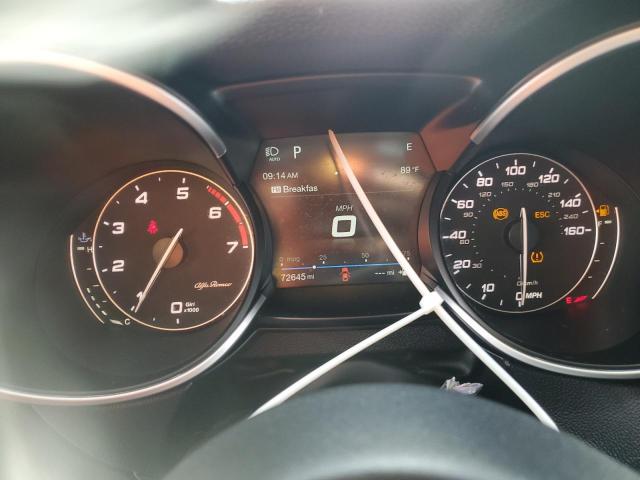 ZASFAKPN6J7B67841 - 2018 ALFA ROMEO STELVIO SPORT შავი ფოტო 9