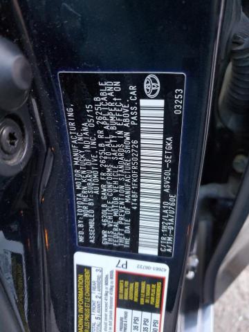 4T4BF1FK0FR502726 - 2015 TOYOTA CAMRY LE Graphite photo 13